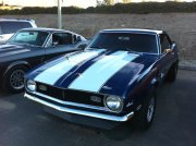 Blue 1968 Camaro